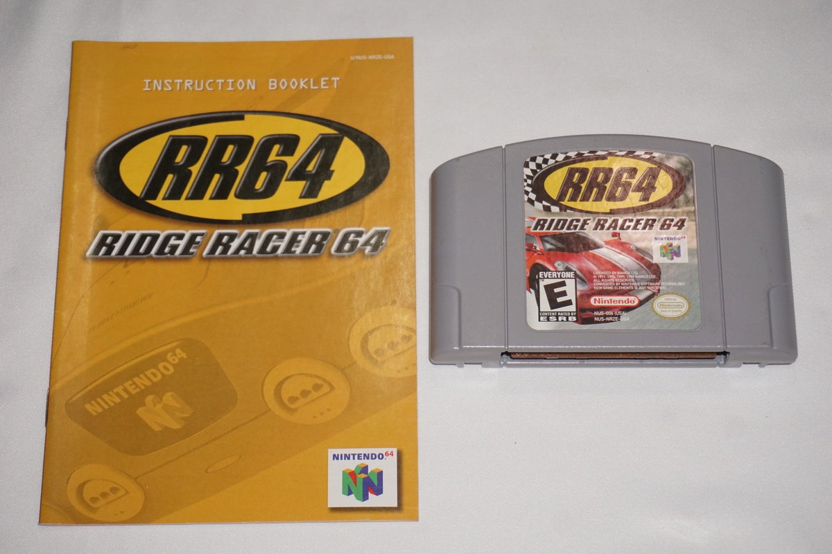 Ridge Racer (Nintendo 64 N64) Complete in Box CIB