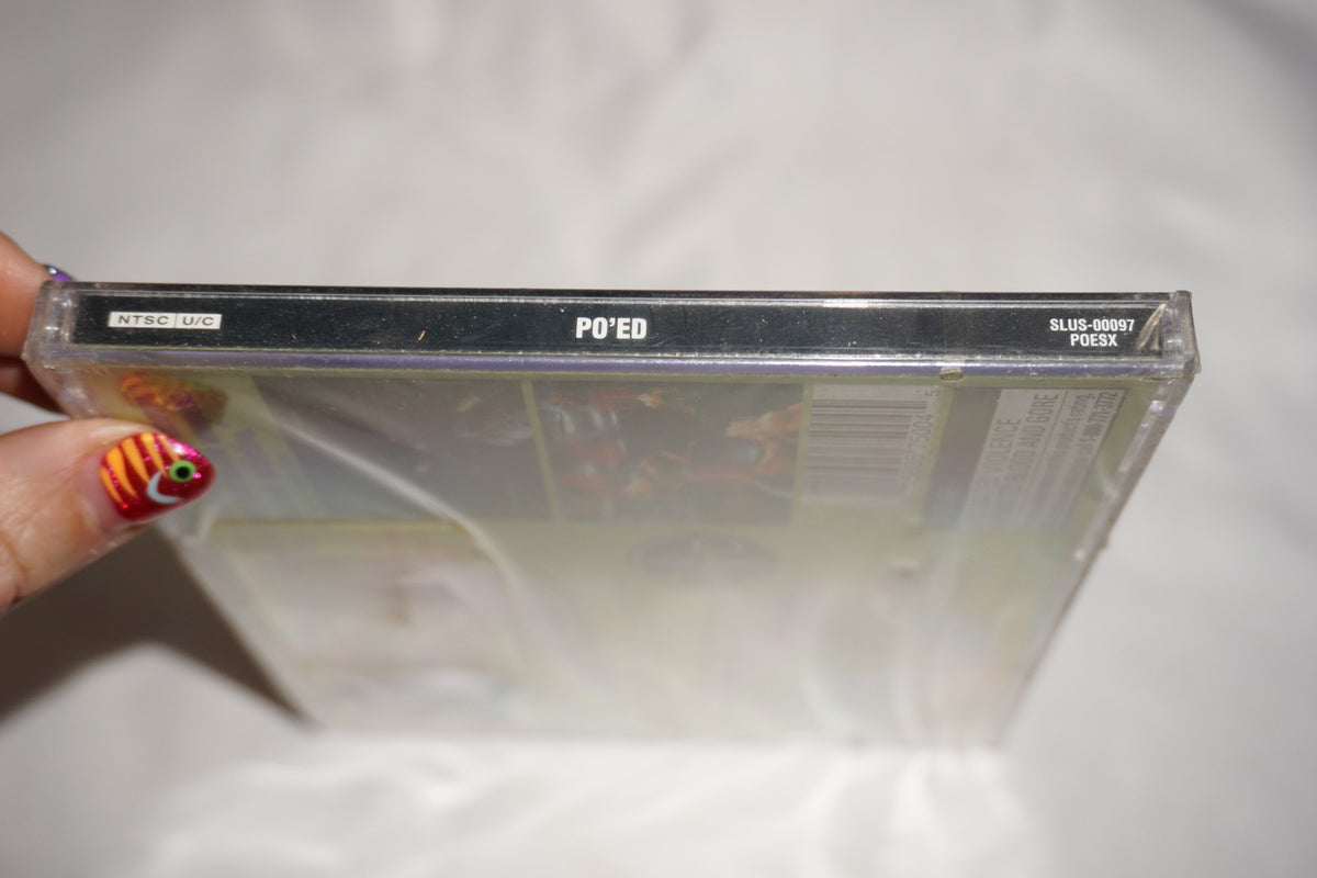 PO'ed (Sony Playstation 1 ps1) NEW Sealed