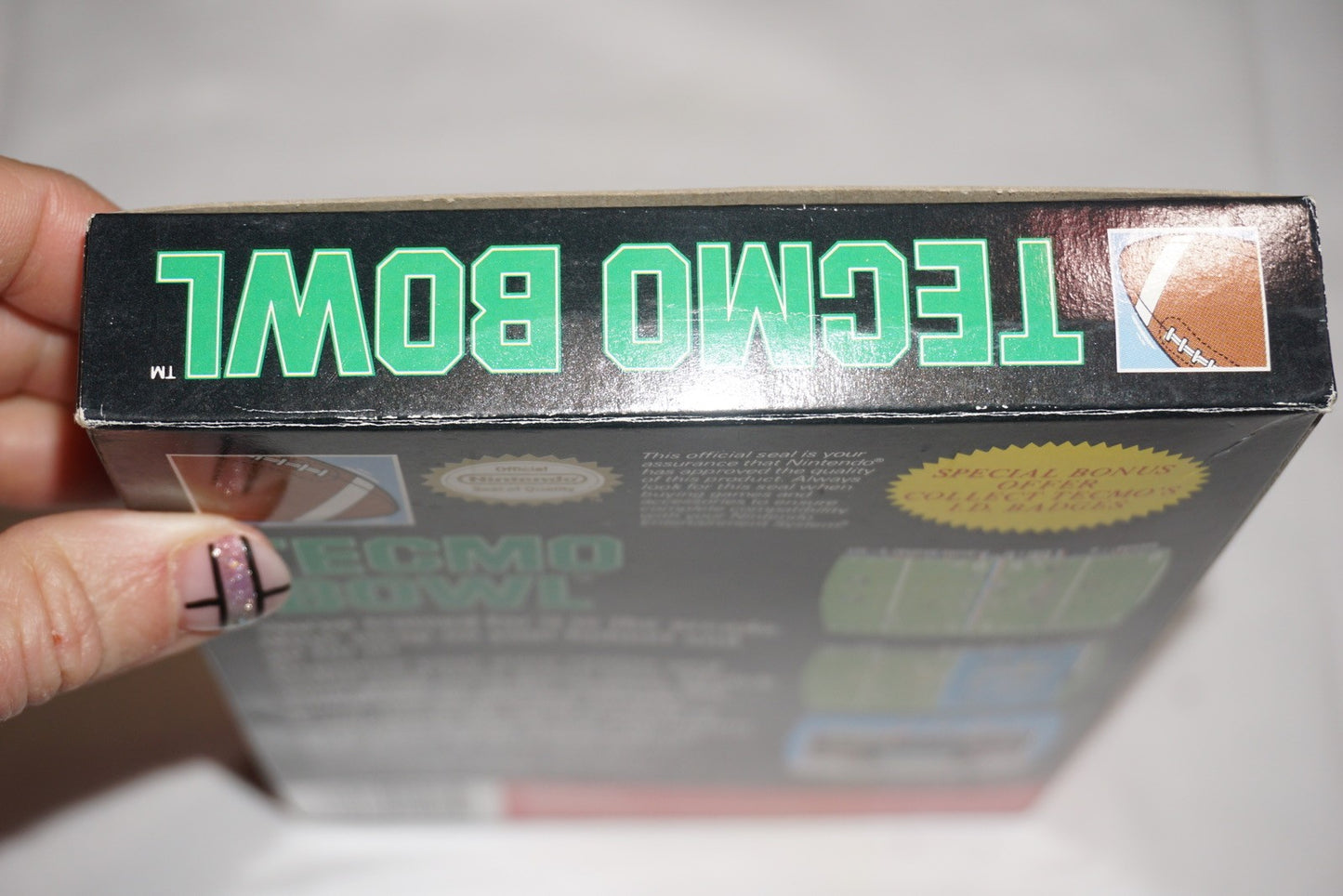 Tecmo Bowl (Nintendo NES) Complete in Box CIB