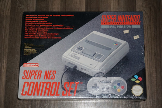 PAL Super NES Nintendo SNES Control Set System Console NEW Factory Sealed UK