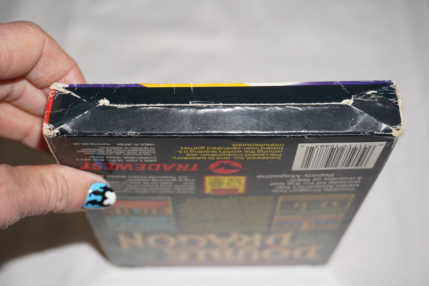 Double Dragon 1 (Nintendo NES) Complete in Box CIB