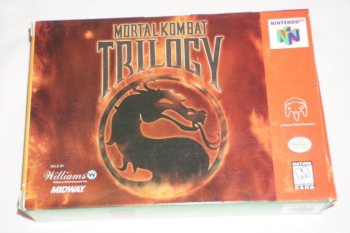 Mortal Kombat Trilogy (Nintendo 64 N64) Complete in Box w/ Reg Poster CIB