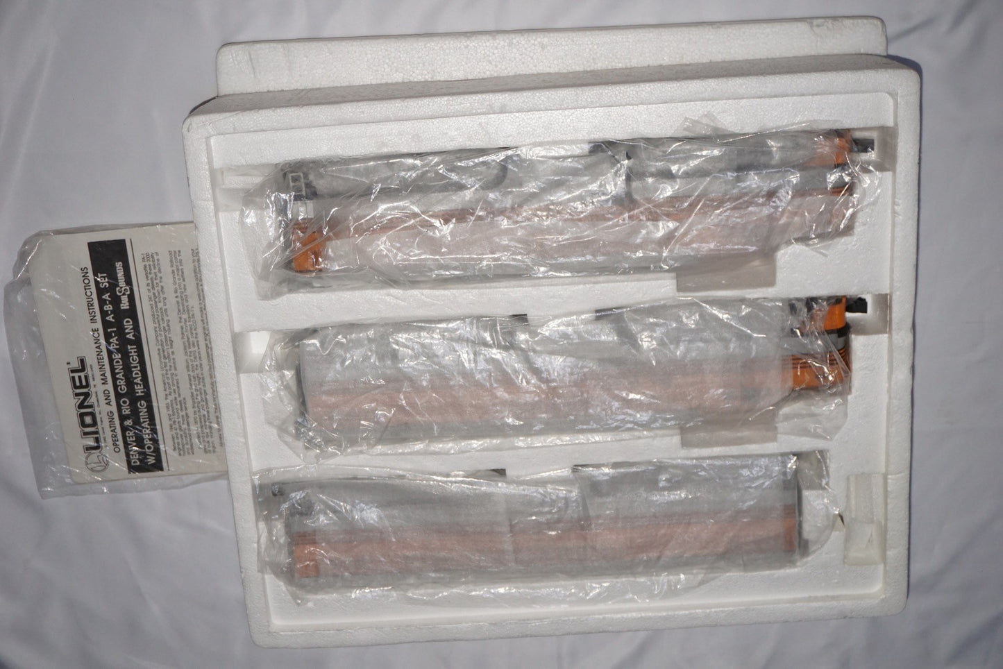 Lionel Denver & Rio Grande PA-1 A-B-A Train Set NEW