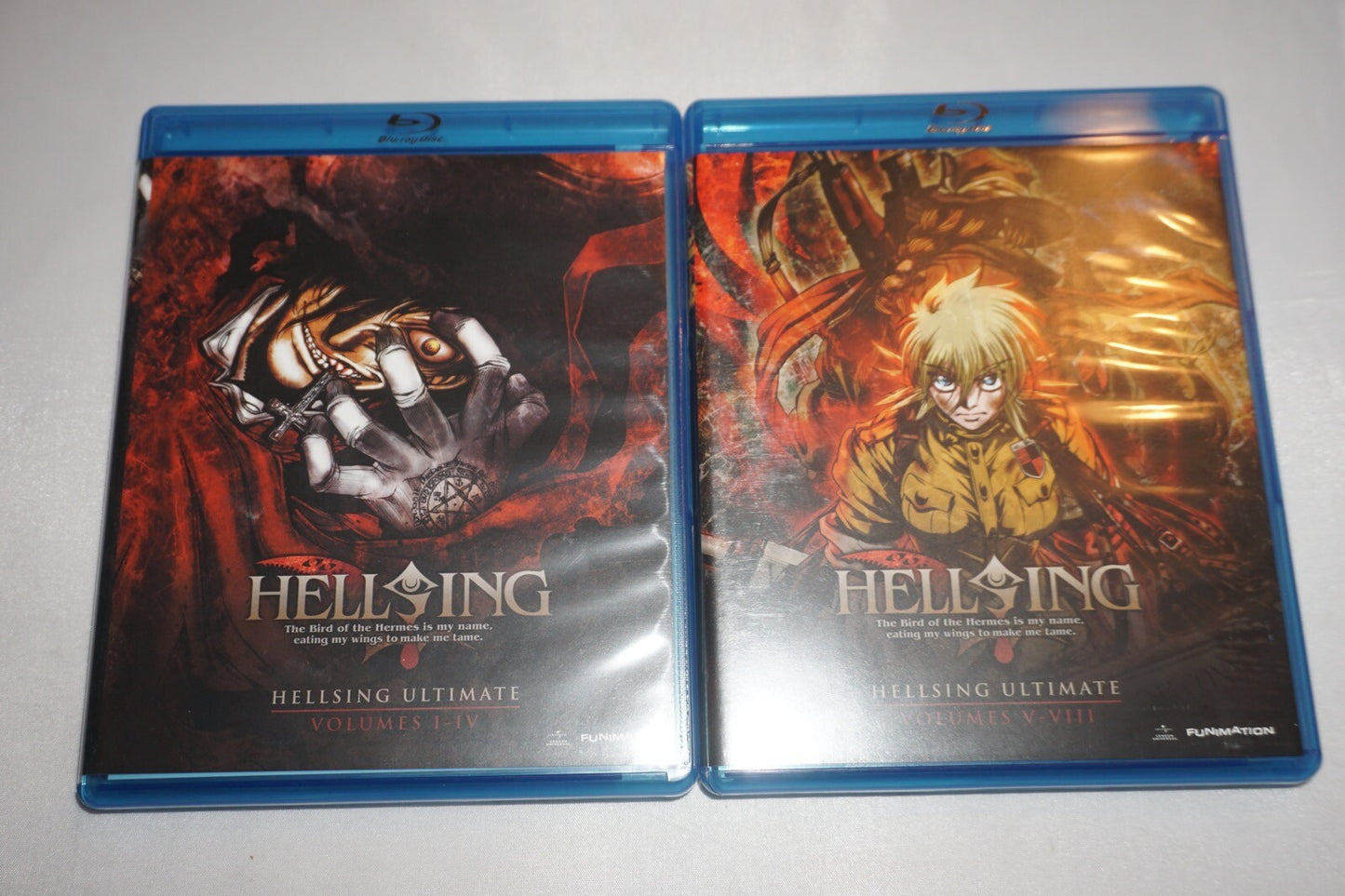 Hellsing Ultimate: Volumes 1-8 (Blu-ray Box Set 10-Discs, 2006) I-VIII
