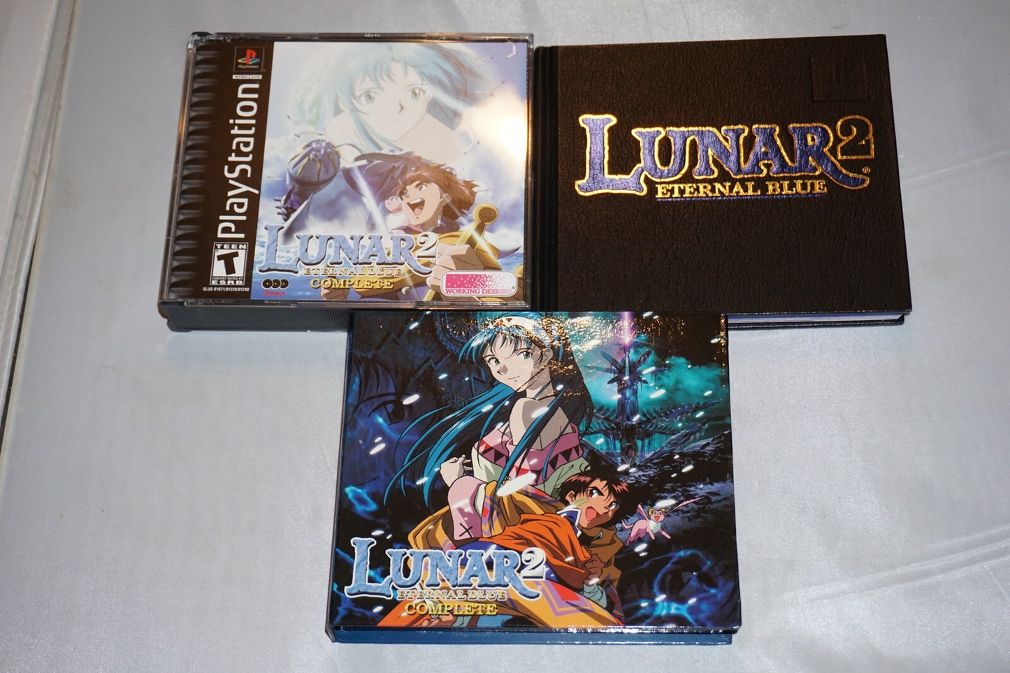 Lunar 2 Eternal Blue (Sony Playstation 1 ps1) Complete in Box No Pendant