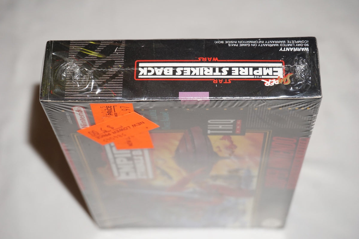 Super Star Wars The Empire Strikes Back (Super Nintendo SNES) NEW Sealed