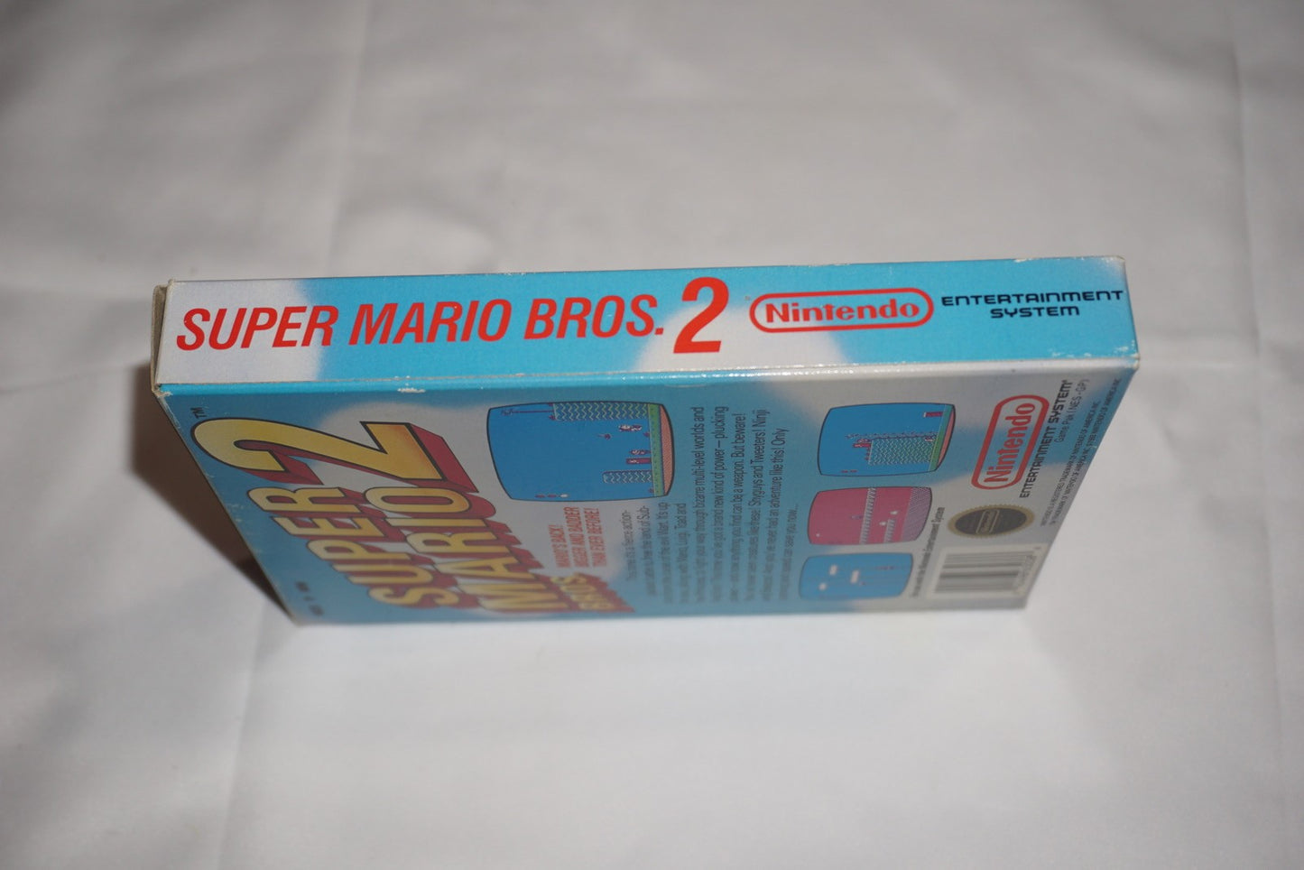 Super Mario Bros 2 (Nintendo NES) Complete in Box CIB
