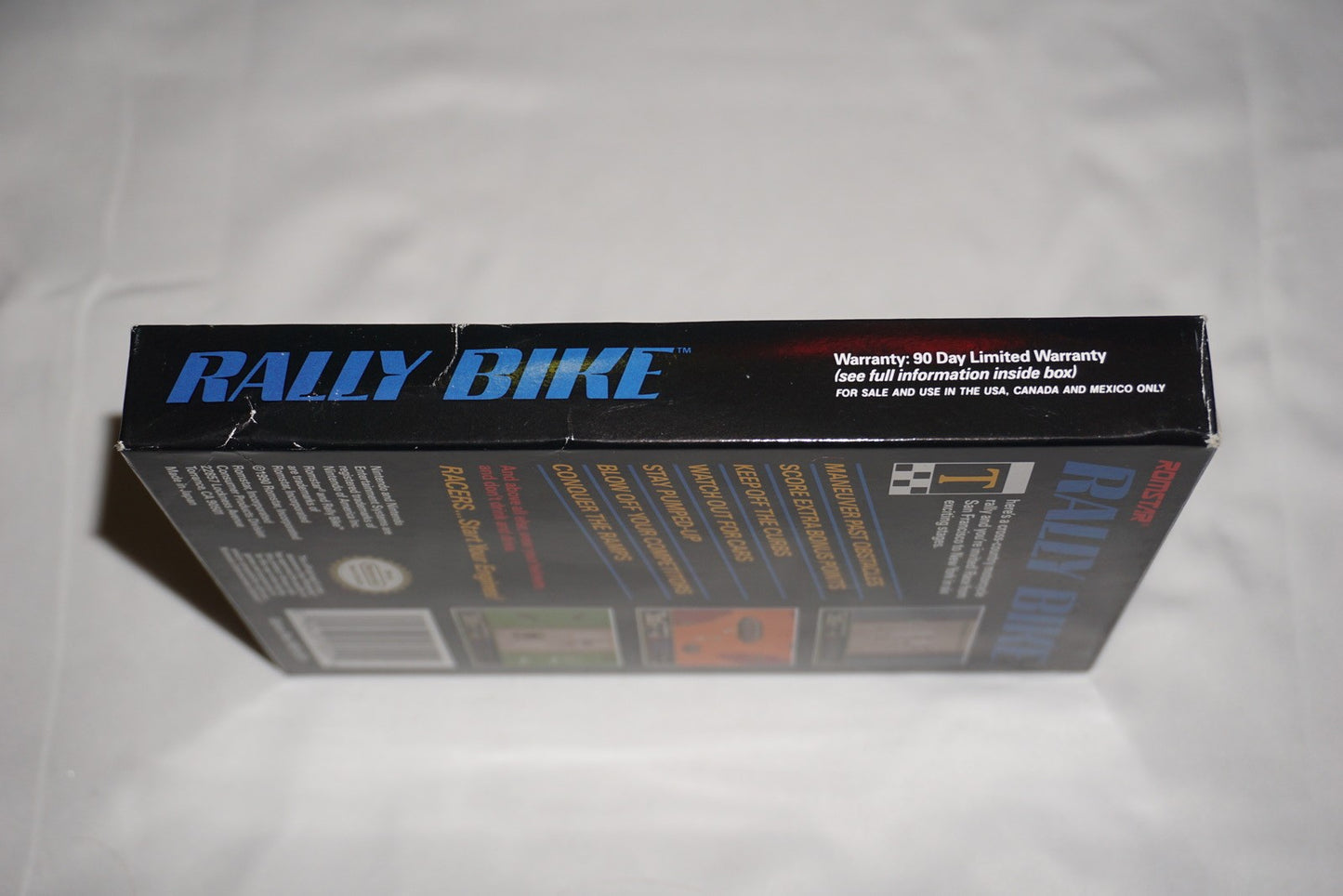 Rally Bike (Nintendo NES) Complete in Box CIB