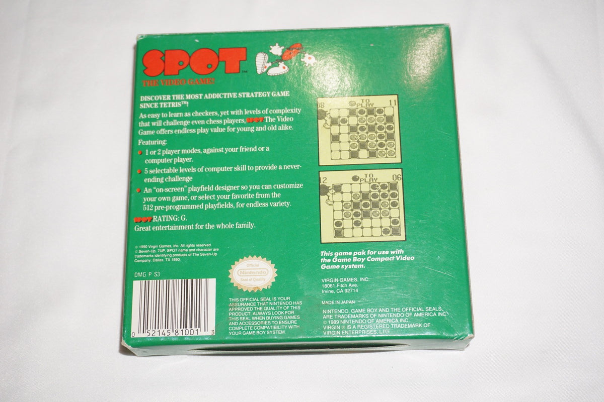 Spot (Nintendo Game Boy Gameboy) Complete in Box CIB