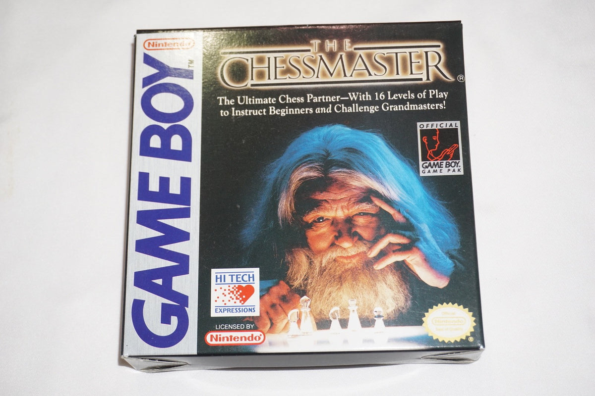 Chessmaster (Nintendo Game Boy Game Boy) Complete in Box w/ Reg CIB