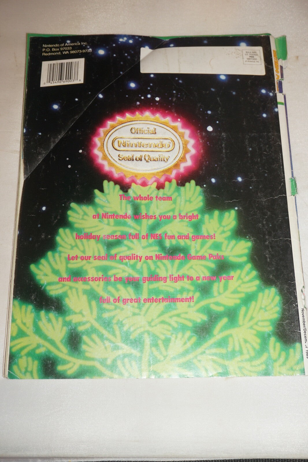 November/December 1989 Tetris Nintendo Power Magazine #10