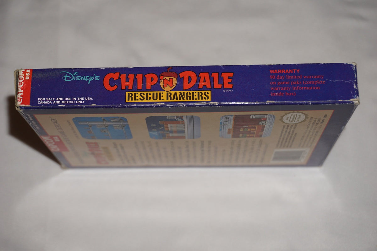 Chip 'N Dale Rescue Rangers 1 (Nintendo NES) Complete in Box CIB