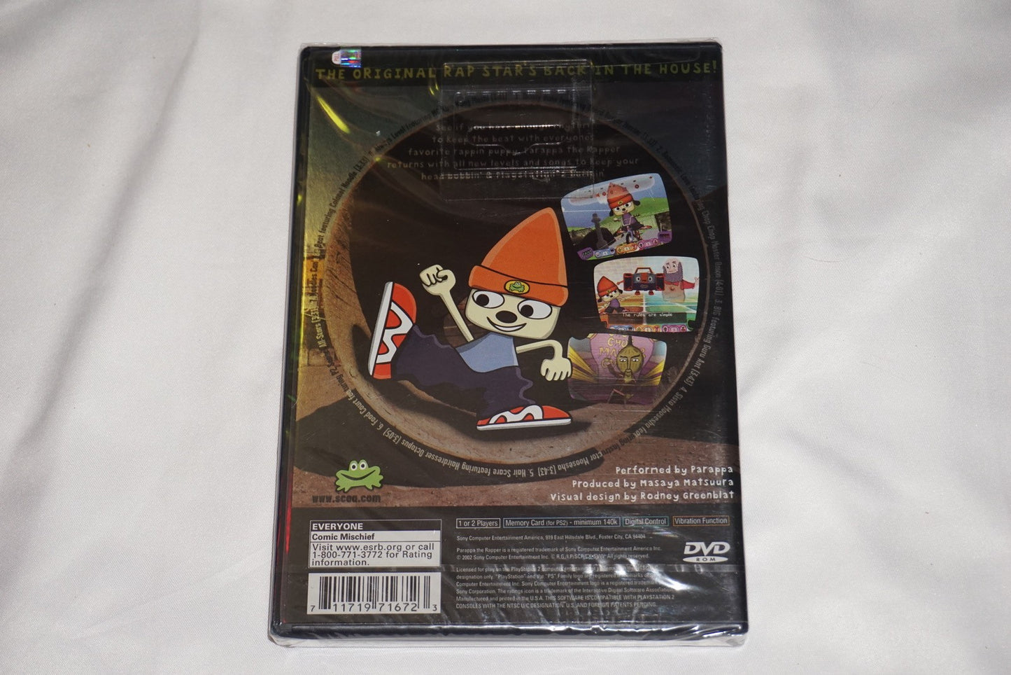 Parappa the Rapper 2 (Sony Playstation 2 ps2) NEW Sealed