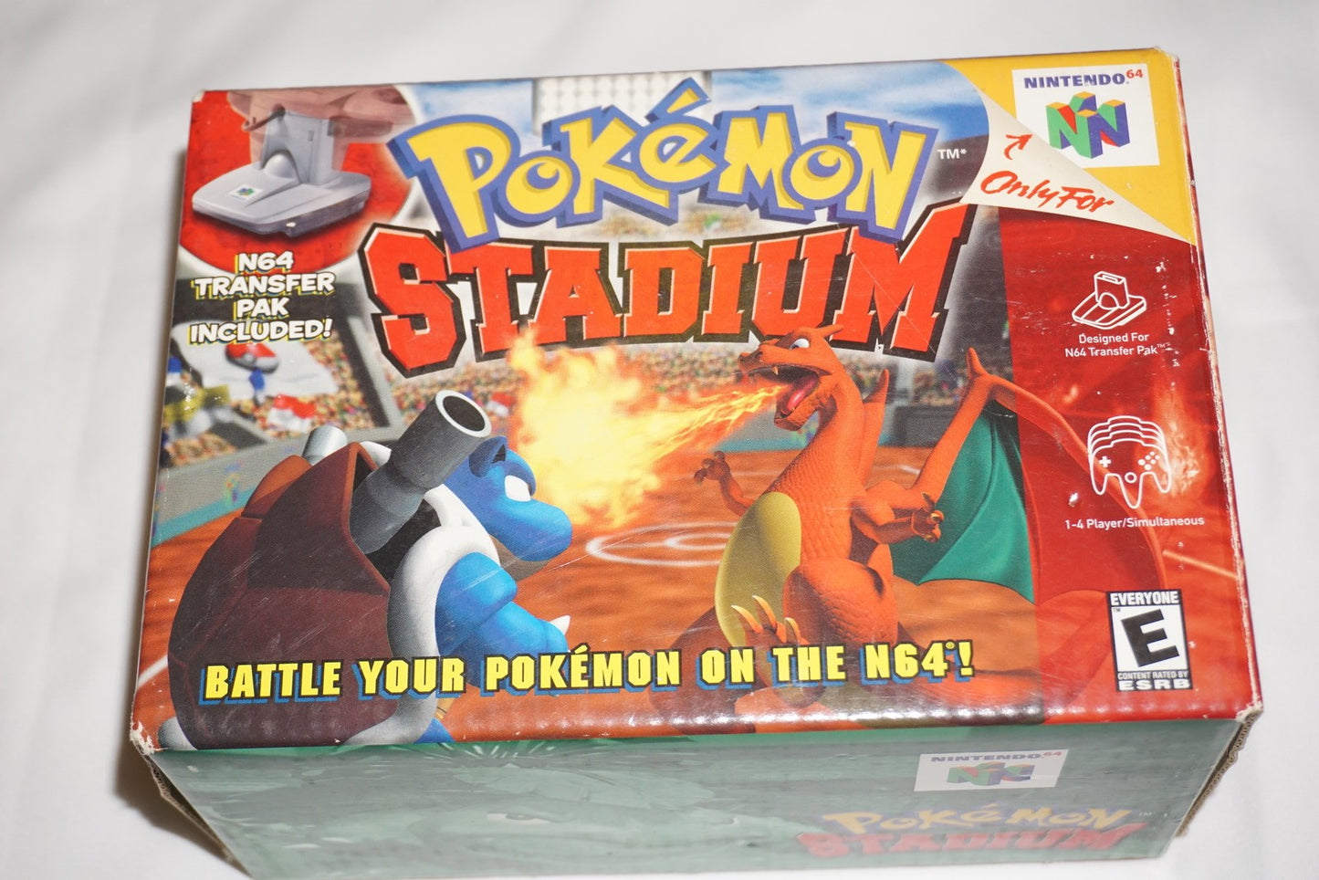 Pokemon Stadium 1 (Nintendo 64 N64) Complete in Box CIB Blockbuster