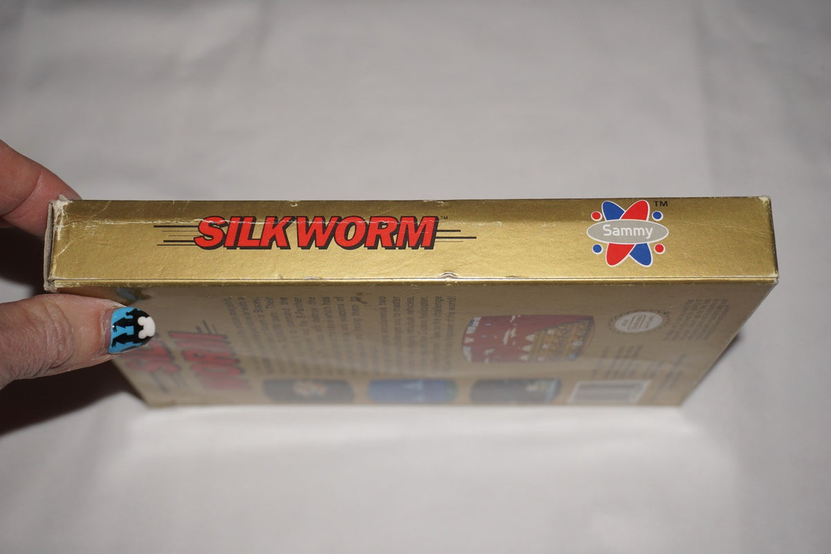 Silk Worm (Nintendo NES) Complete in Box CIB