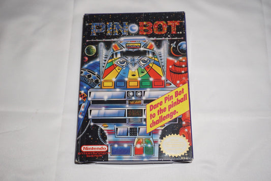 PinBot (Nintendo NES) Complete in Box CIB