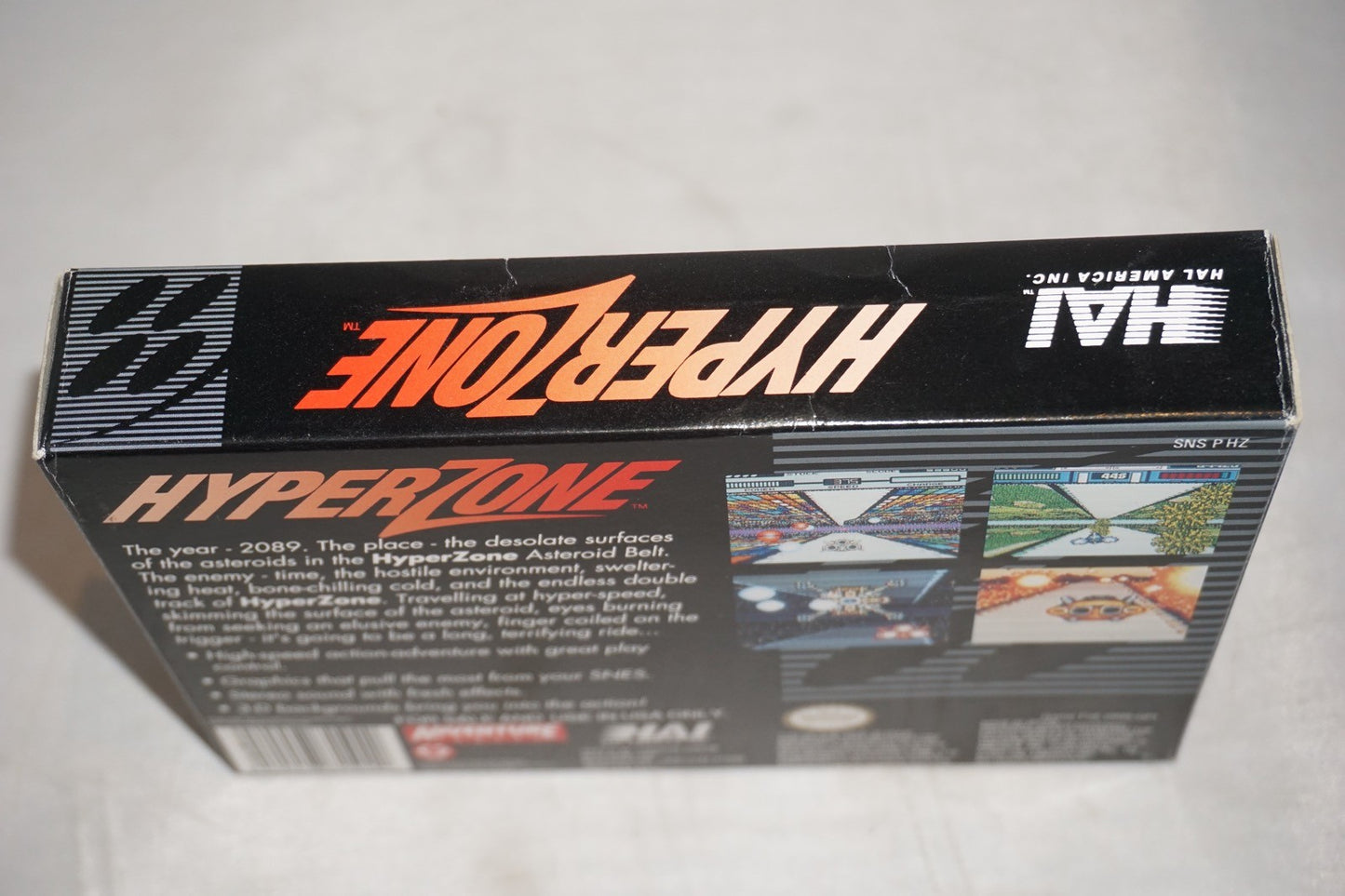 Hyperzone (Super Nintendo SNES) Complete in Box CIB