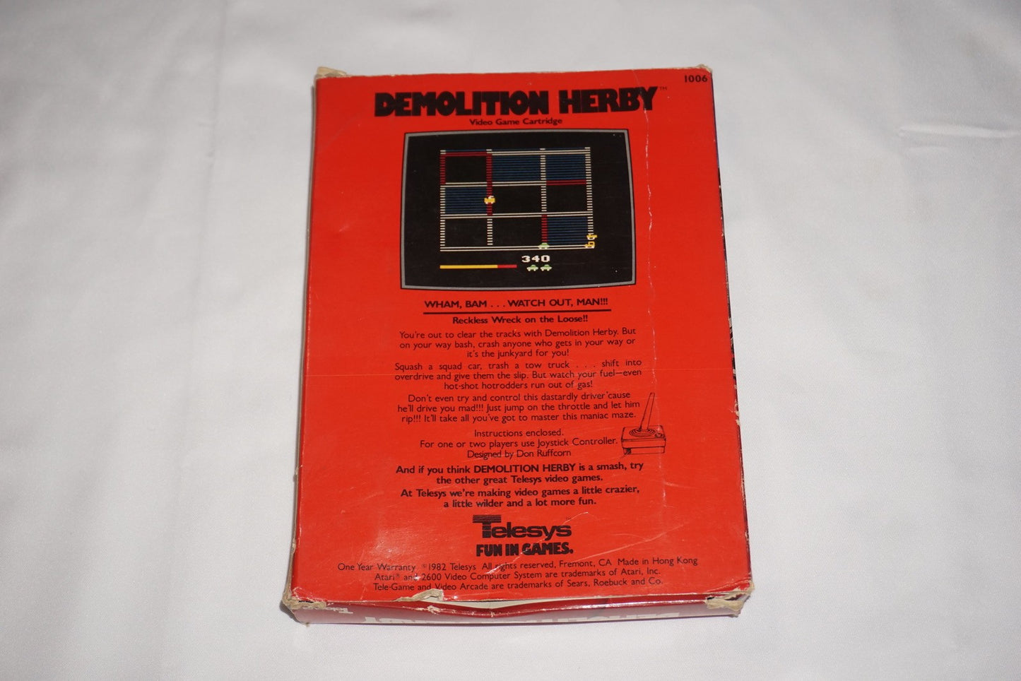 Demolition Herby (Atari 2600) with Box