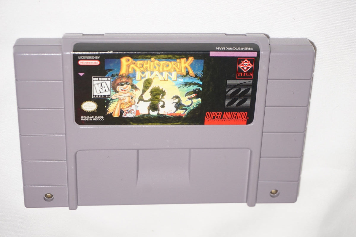 Prehistorik Man (Super Nintendo SNES) Cart Only