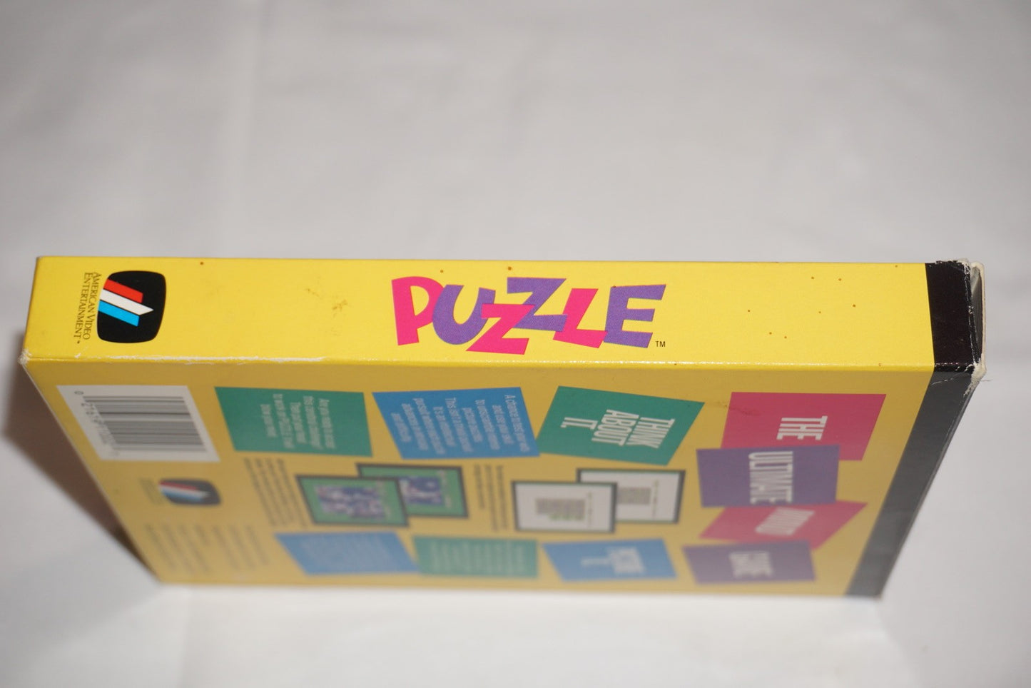 Puzzle Ave American Video Entertainment (Nintendo NES) Complete in Box CIB