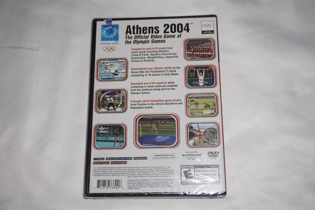 Athens 2004 Olympics (Sony Playstation 2 ps2) NEW Sealed