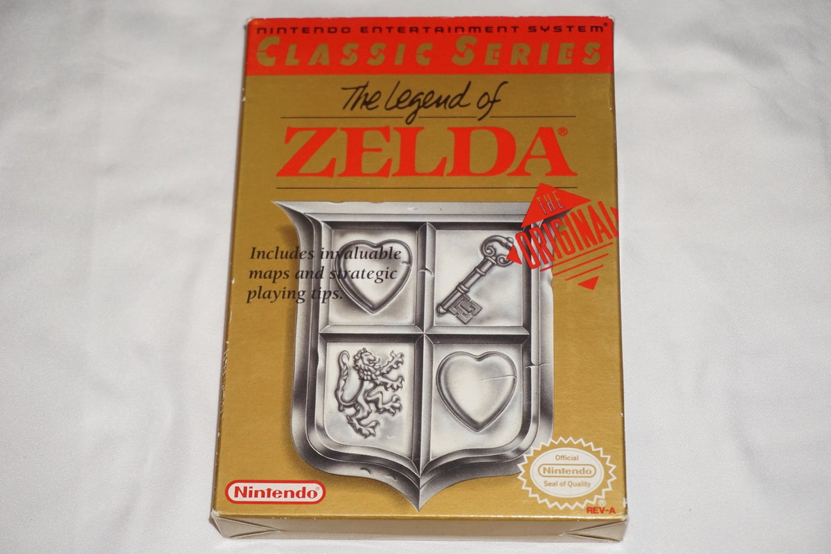 Legend of Zelda Classic Series (Nintendo NES) Complete in Box w/ Tips CIB