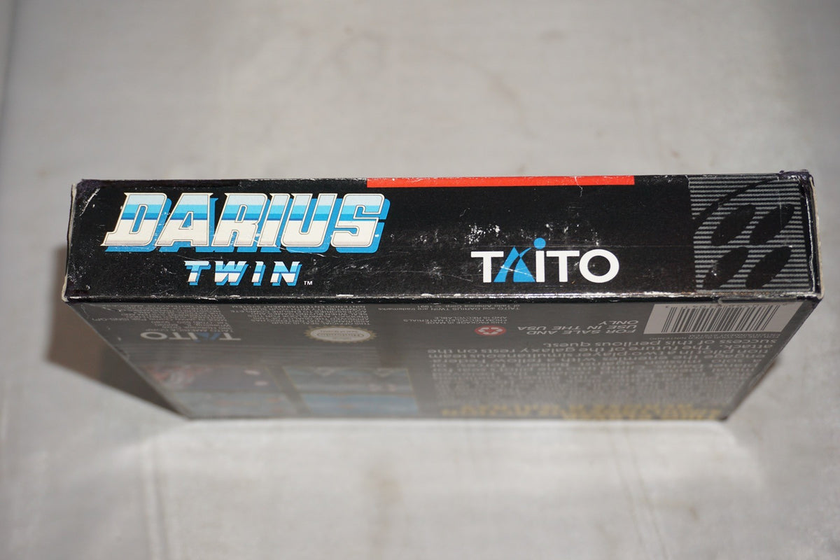Darius Twin (Super Nintendo SNES) Complete in Box CIB