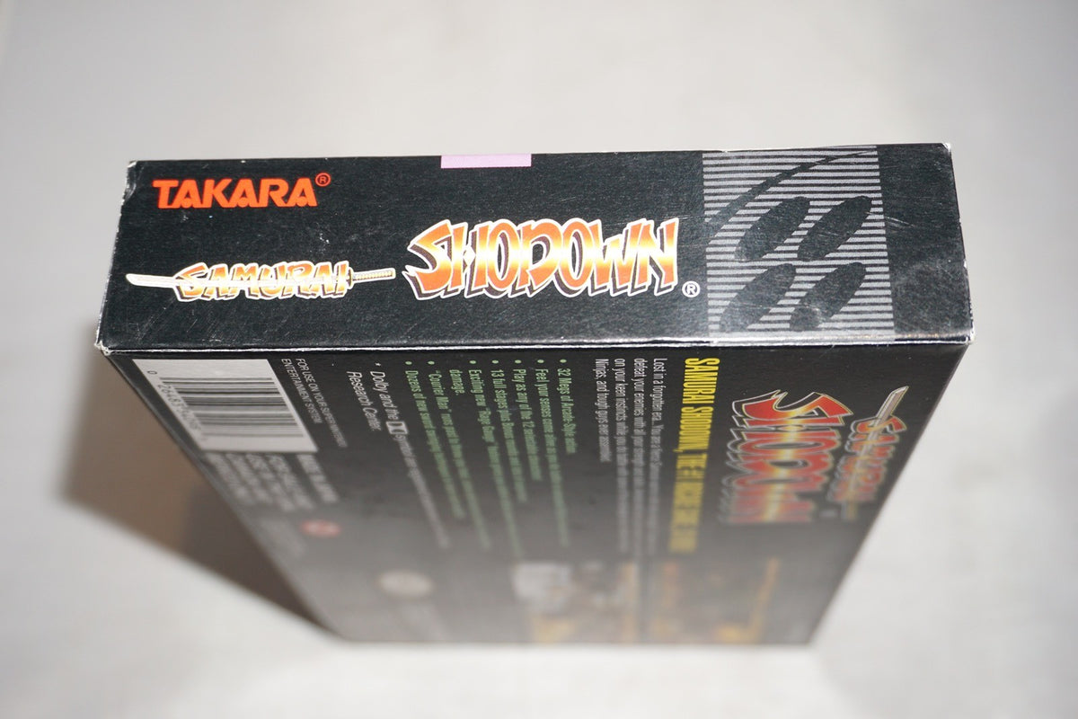 Samurai Shodown (Super Nintendo SNES) Complete in Box w/ Reg Card CIB