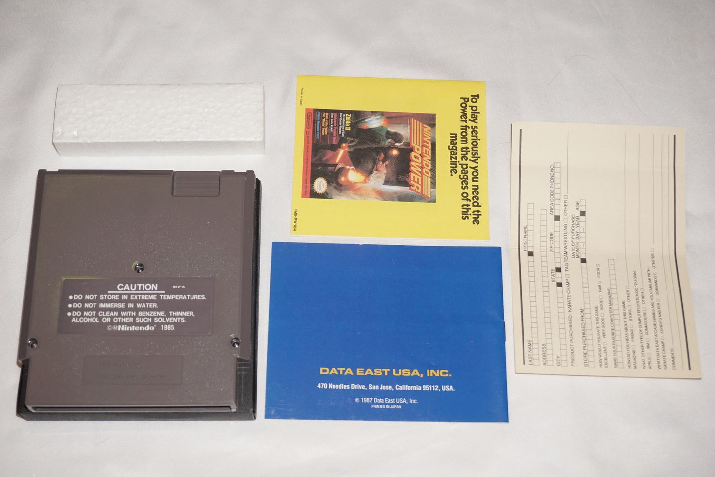 Burgertime (Nintendo NES) Complete in Box w/ Reg CIB