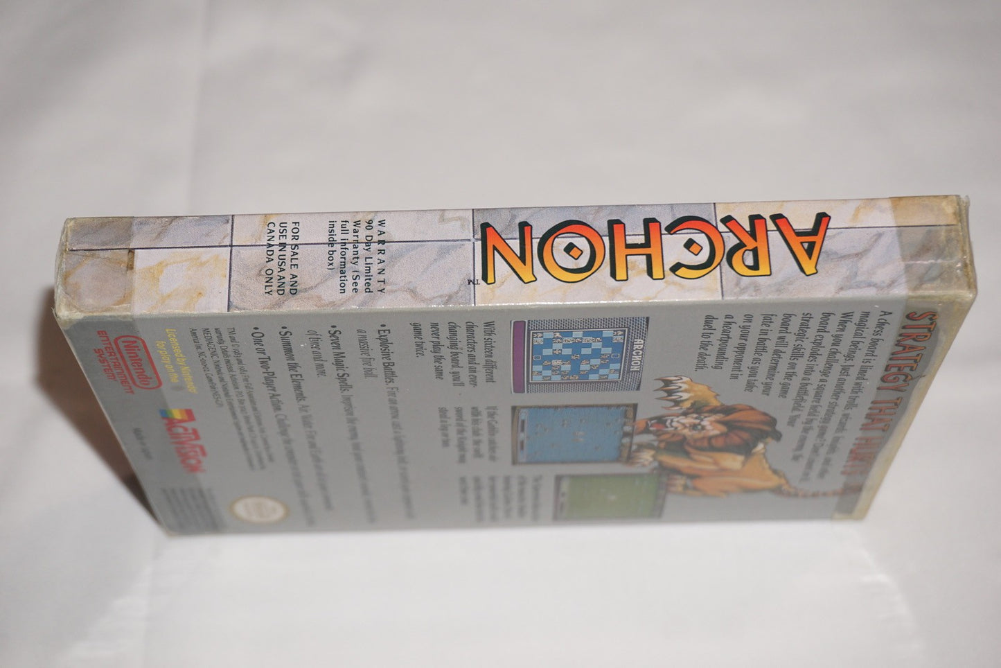 Archon (Nintendo NES) Complete in Box CIB