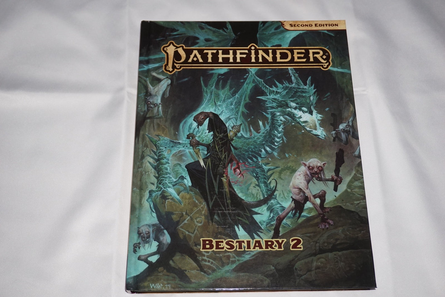 Bestiary 2 Second Edition Hardcover Book Pathfinder NEW