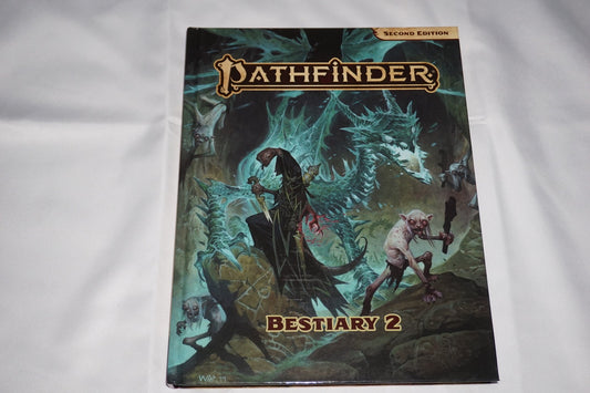 Bestiary 2 Second Edition Hardcover Book Pathfinder NEW