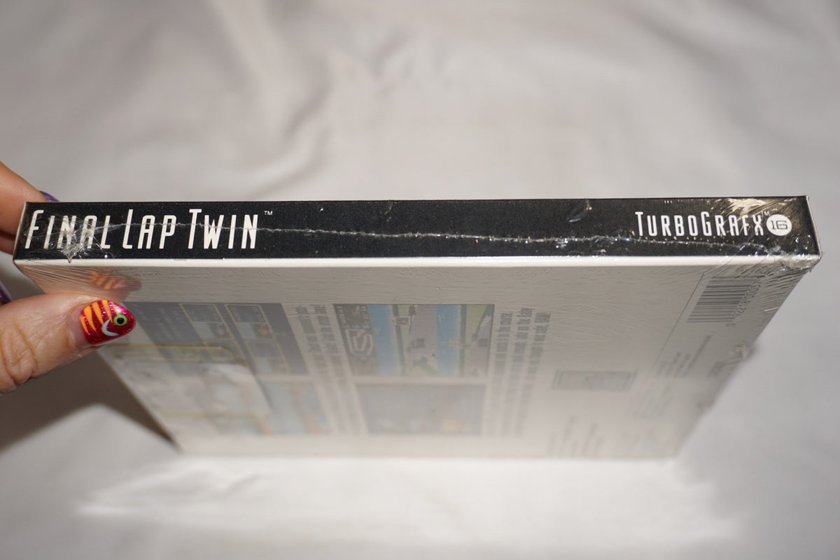 Final Lap Twin (TurboGrafx 16 tg16 Turbo Grafx) NEW Sealed in Box