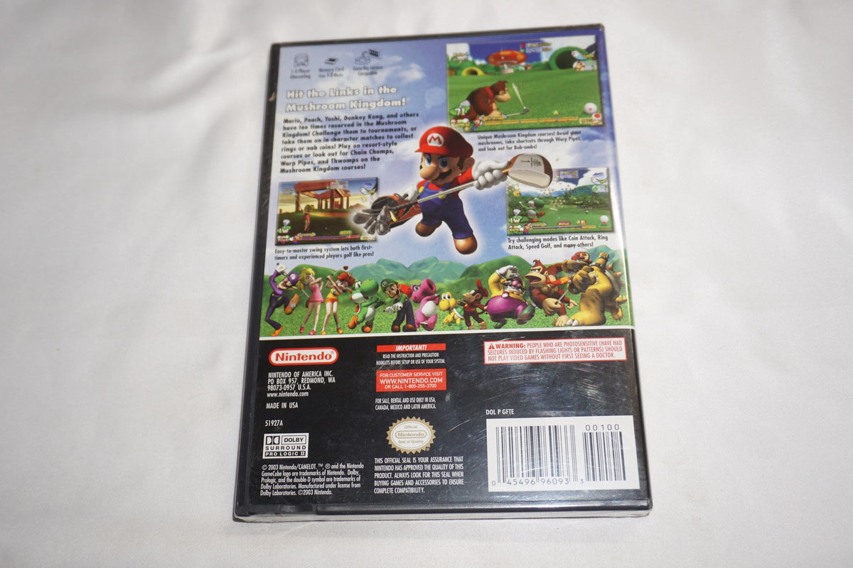 Mario Golf: Toadstool Tour (Nintendo Gamecube) NEW Sealed