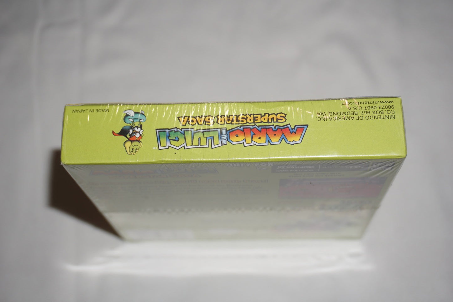 Mario & Luigi Superstar Saga PC (Nintendo Game Boy Advance Gameboy) NEW Sealed