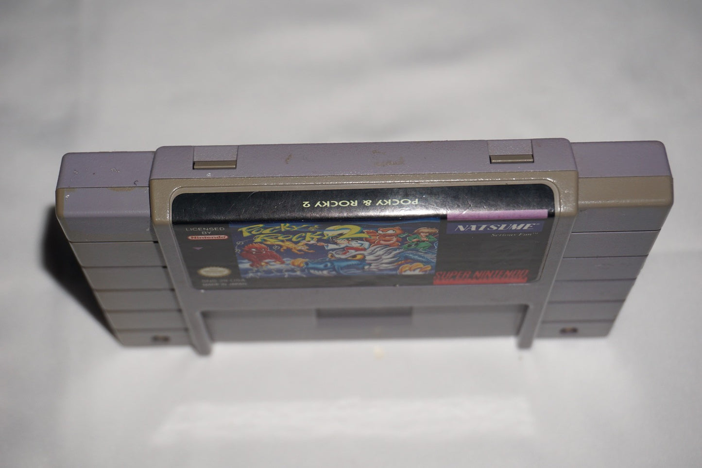 Pocky & Rocky 2 (Super Nintendo SNES) Cart Only Authentic