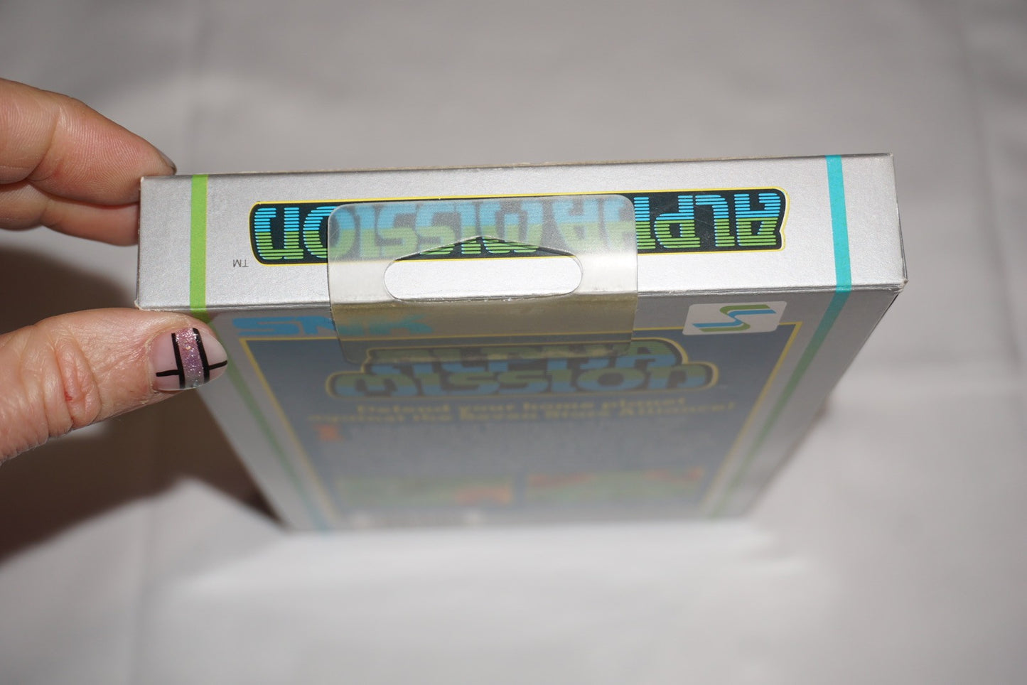 Alpha Mission (Nintendo NES) Complete in Box CIB