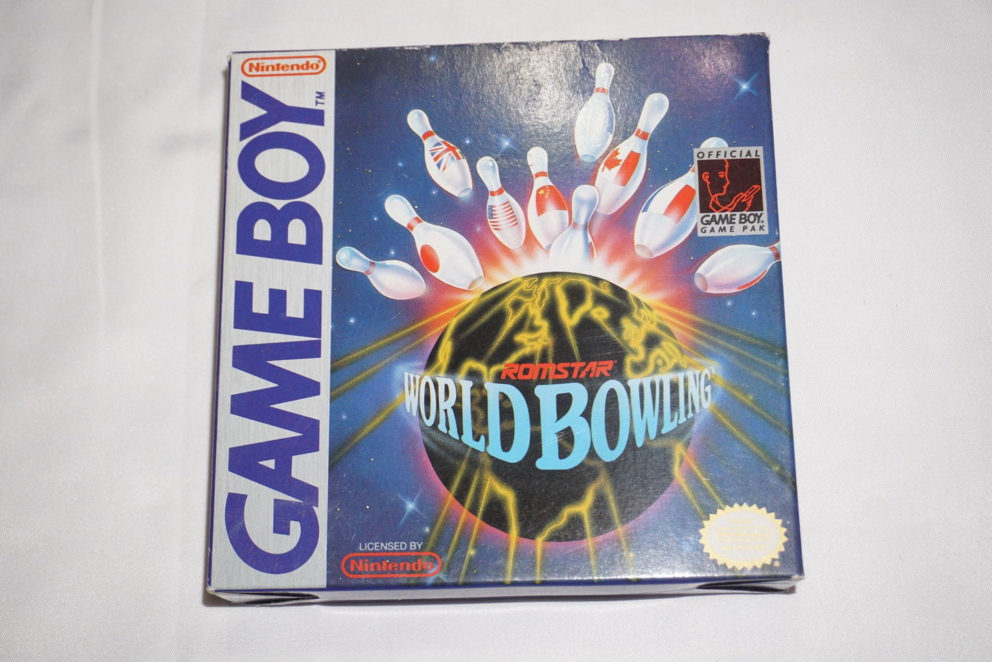 World Bowling (Nintendo Game Boy Gameboy) Complete in Box CIB