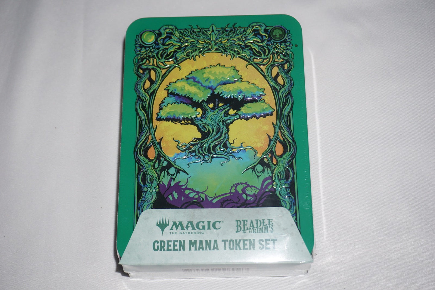 Mtg Beadle & Grimm's Green Mana Token Set NEW Sealed