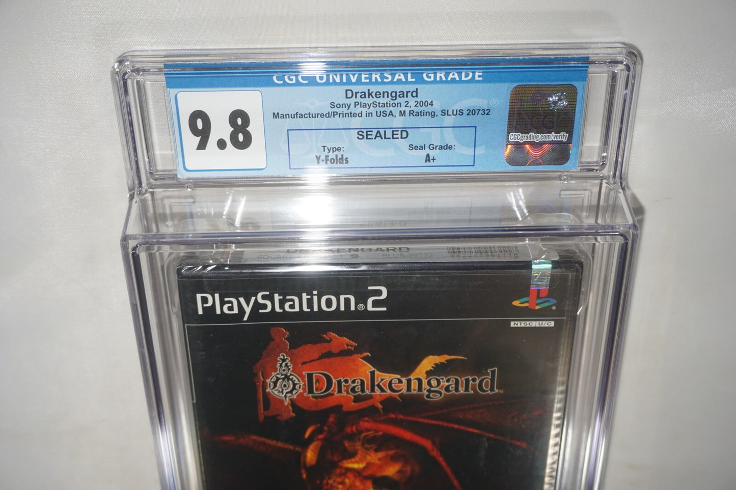 Drakengard 1 (Sony Playstation 2 ps2) CGC 9.8 A+ NEW Sealed