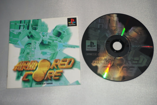 Armored Core (Sony Playstation 1 ps1) w/ Manual JAPAN