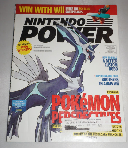 Nintendo Power Vol 215 Pokemon Perspectives Dialga Magazine #2