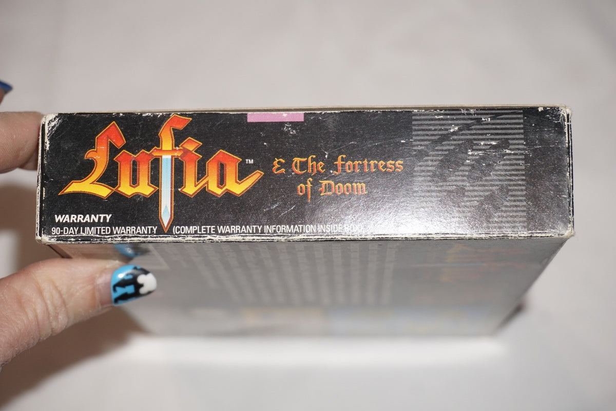 Lufia and The Fortress of Doom (Super Nintendo SNES) Complete in Box CIB