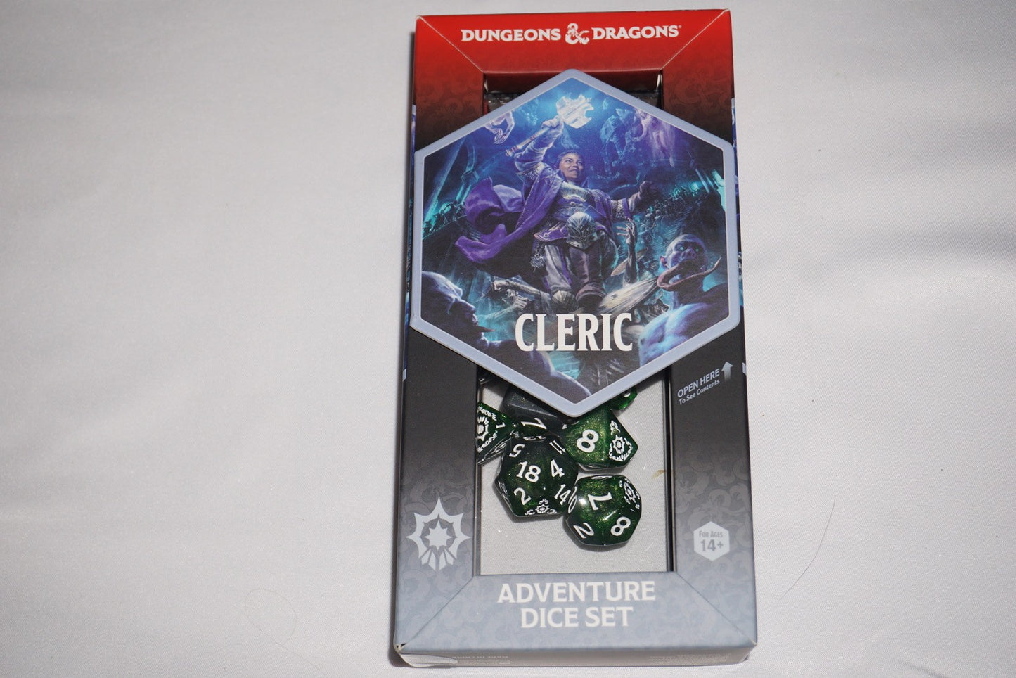 Cleric Adventure Dice Set D&D Dungeons & Dragons NEW