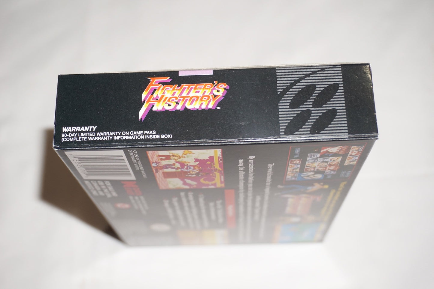 Fighter's History (Super Nintendo SNES) Complete in Box CIB