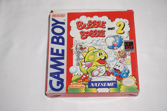 Bubble Bobble Part 2 (Gameboy Game Boy GB) Complete CIB Authentic