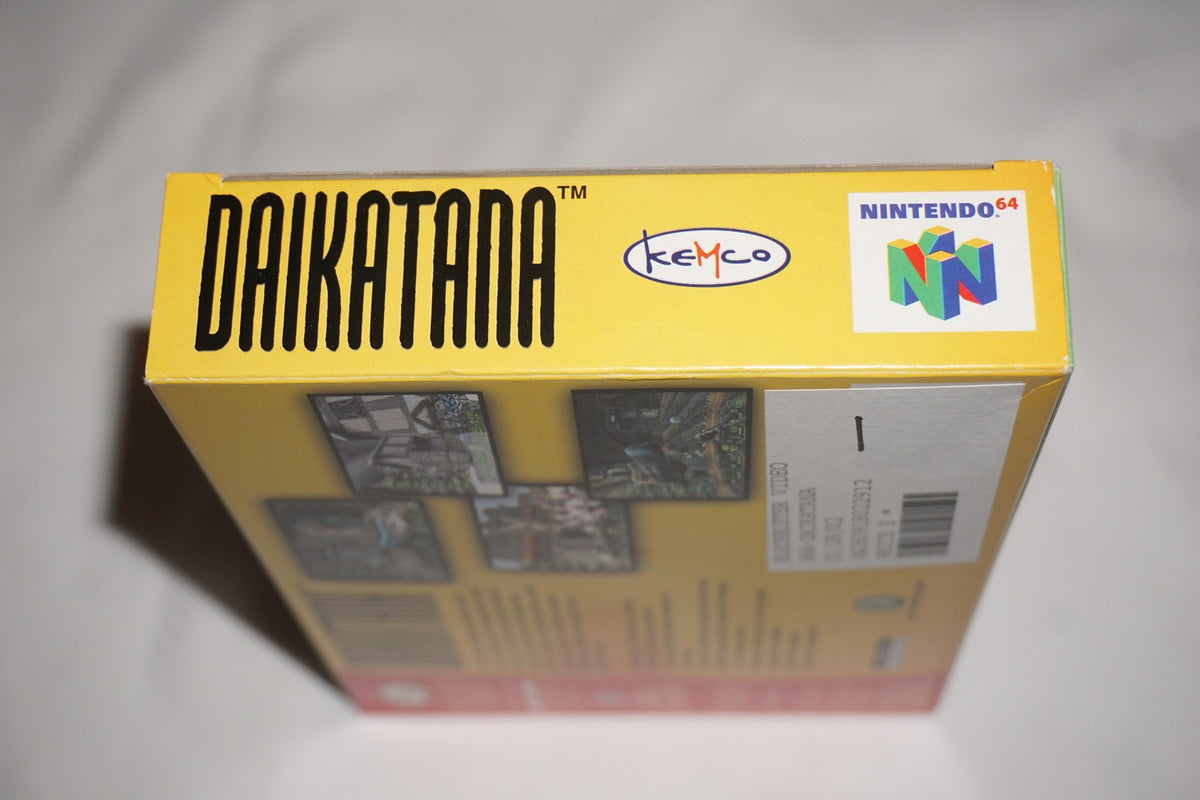 Daikatana (Nintendo 64 N64) Complete in Box CIB