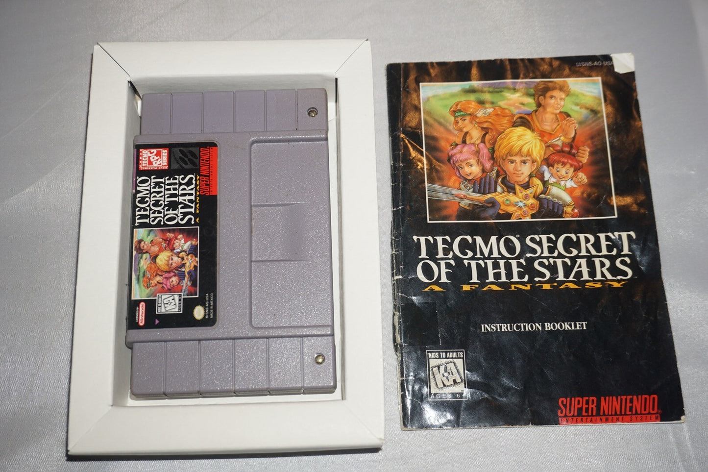 Tecmo Secret of the Stars (Super Nintendo SNES) Complete in Box CIB