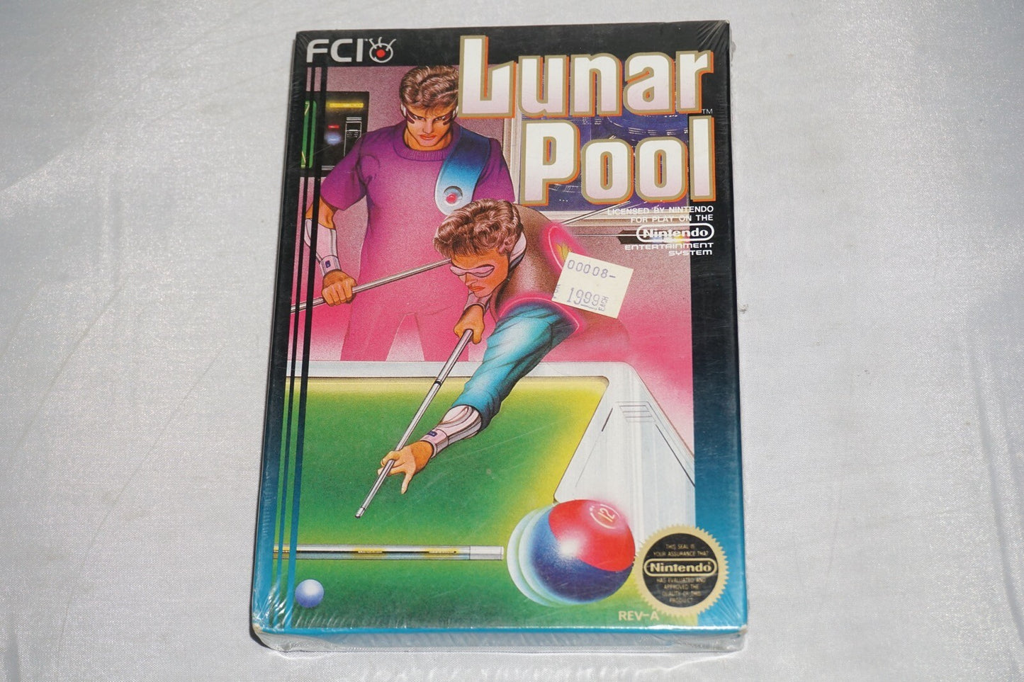 Lunar Pool (Nintendo NES) NEW Factory Sealed