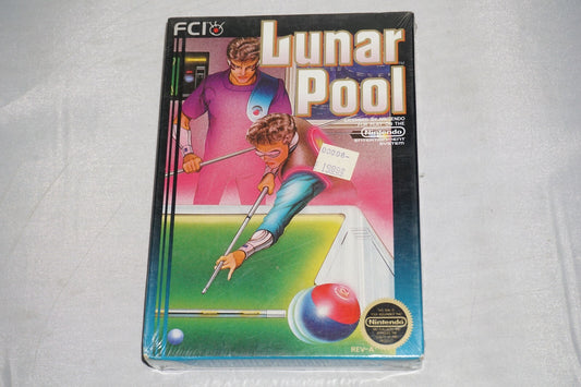 Lunar Pool (Nintendo NES) NEW Factory Sealed